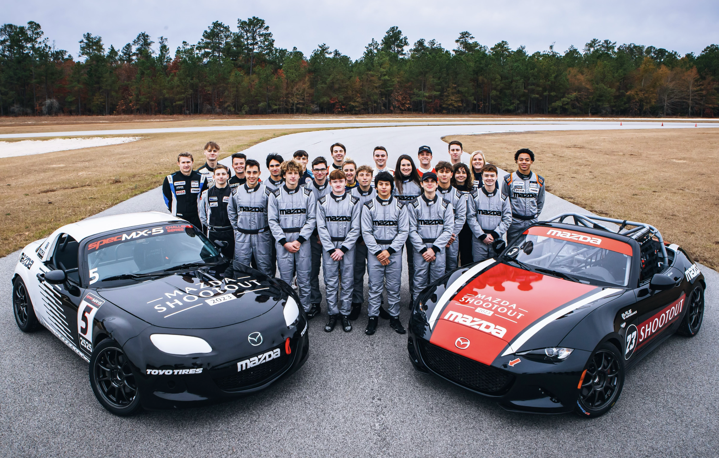 Sally Mott Racing Mazda MX-5 Cup Driver First to the Finish Amazon